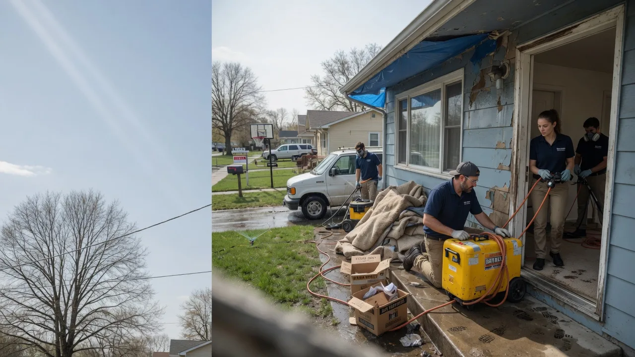 Basement Flood Cleanup in Walkerville, MI near me